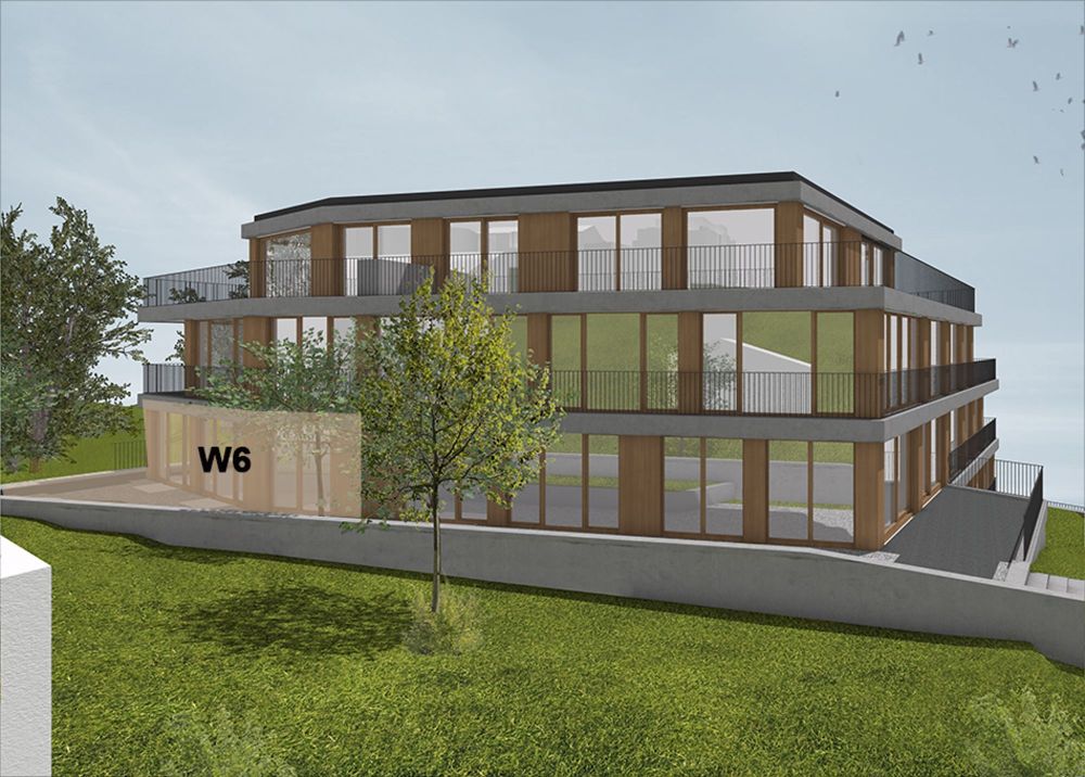 Exklusive und moderne Wohnungen mit unverbaubaren Blick auf den Blauen - W6 - Bild 2