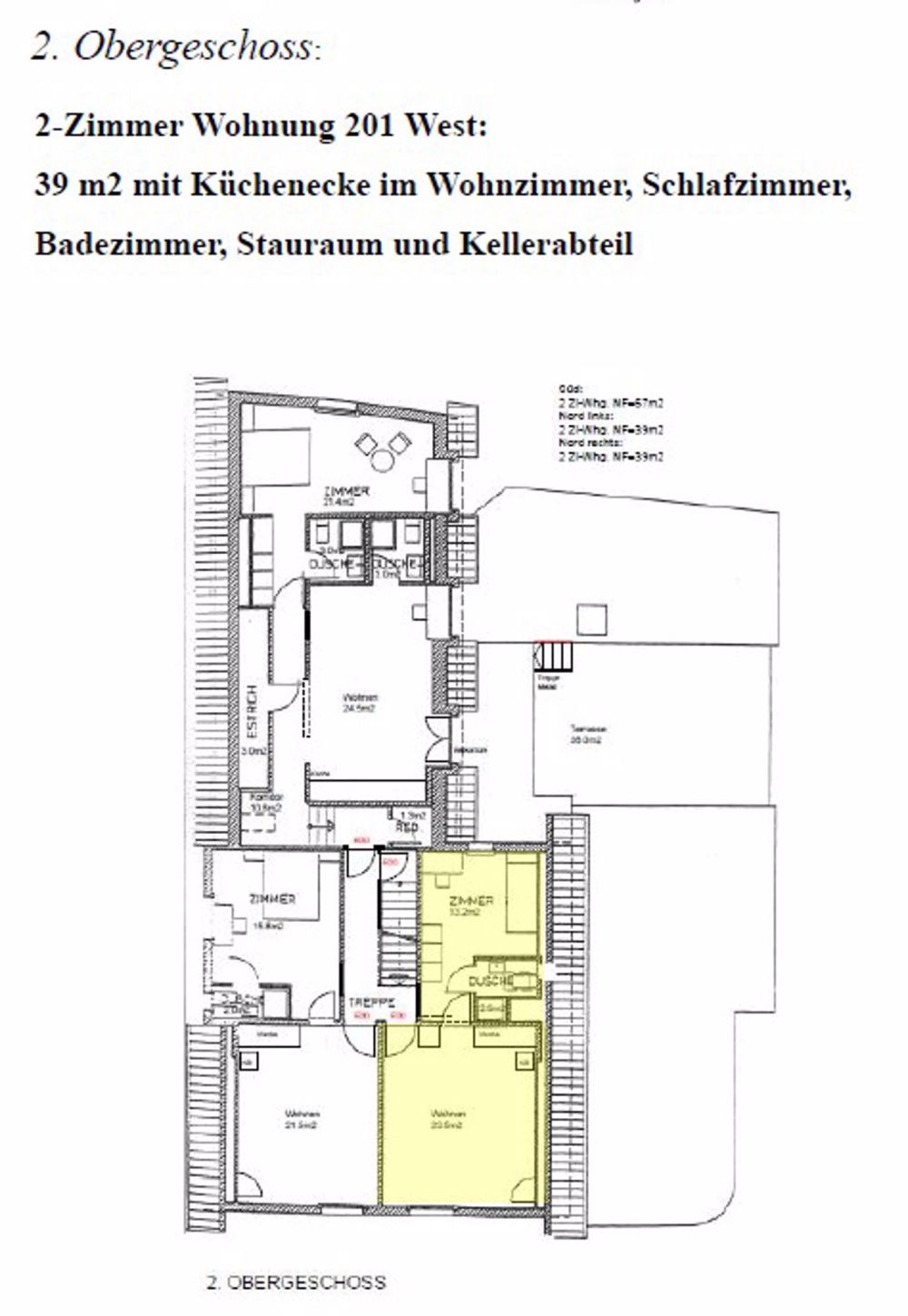 Charmante 2-Zimmer-Wohnungen im Dorfkern Einsiedeln - Bild 3