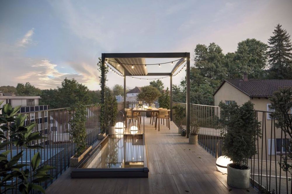 Ihr Wohnjuwel an bester Lage - Dachterrasse