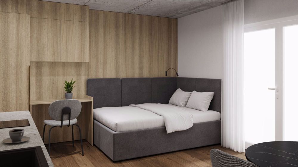 Vollmöbliertes BASIC Apartment - 25 m2 - Bild 2