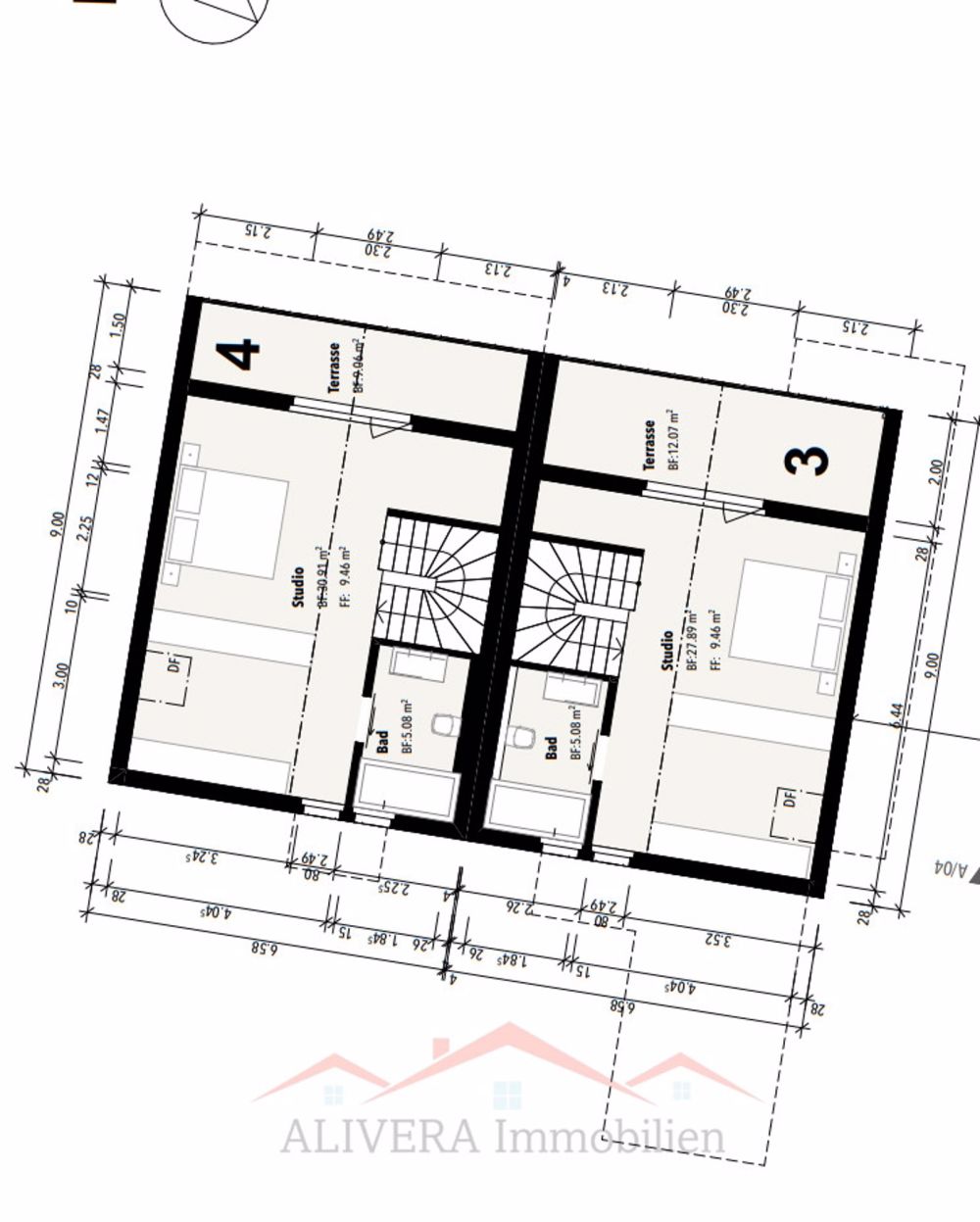Modernes Neubauprojekt: Doppeleinfamilienhäuser in 4254 Kleinlützel, K - DG