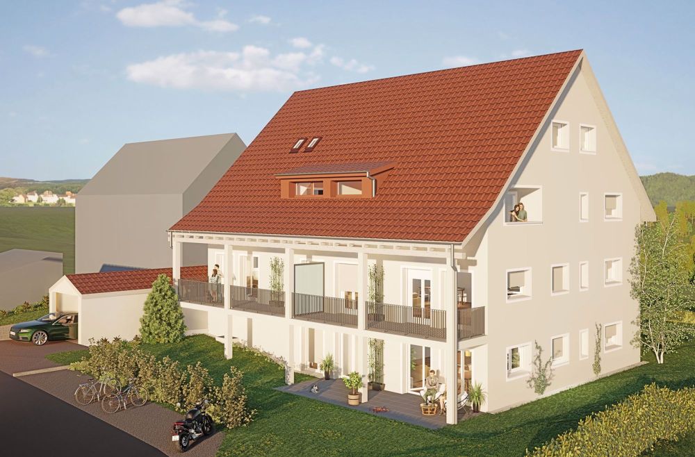 Helle 3.5 Zimmer Neubauwohnung im 1. OG - Bild 1