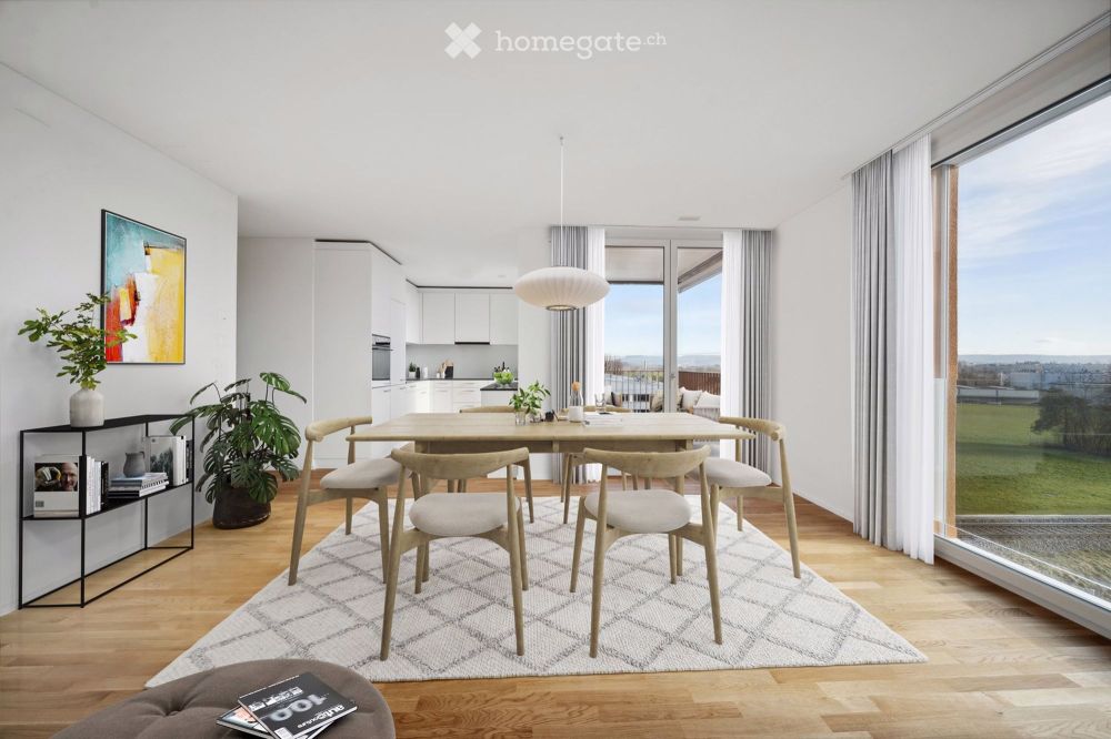 Lichtdurchflutete 4.5 Zimmer Wohnung in der Überbauung "zur Farb - Bild 2