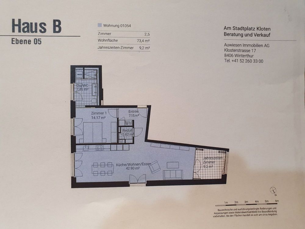 2 ½ Zimmer-Wohnung in Kloten mieten - Bild 10