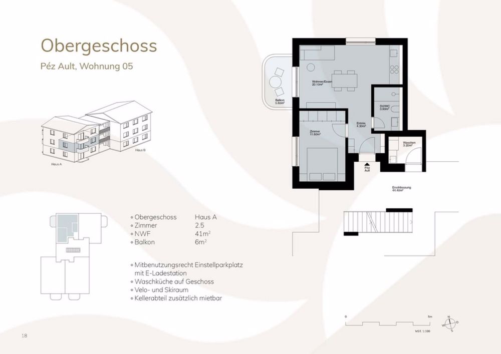 Natürlich Nachhaltig - Neue Ferienapartments an der Skipiste - Grundriss