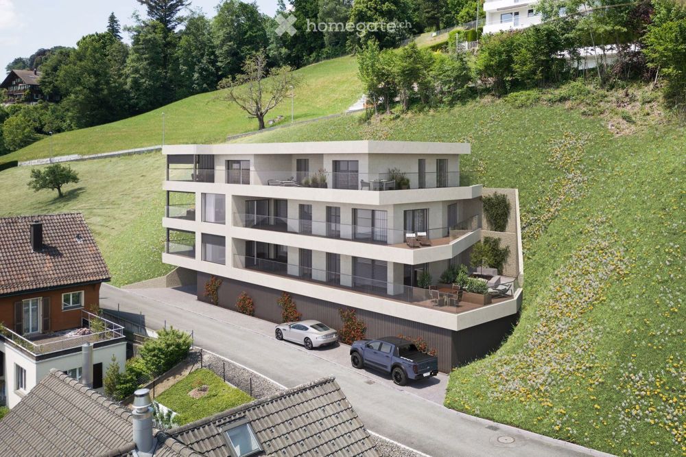 3.5-Zimmer-Neubau-Attikawohnung mit Traumterrasse & Seesicht - Bezug 1. November 2025 - Bild 1