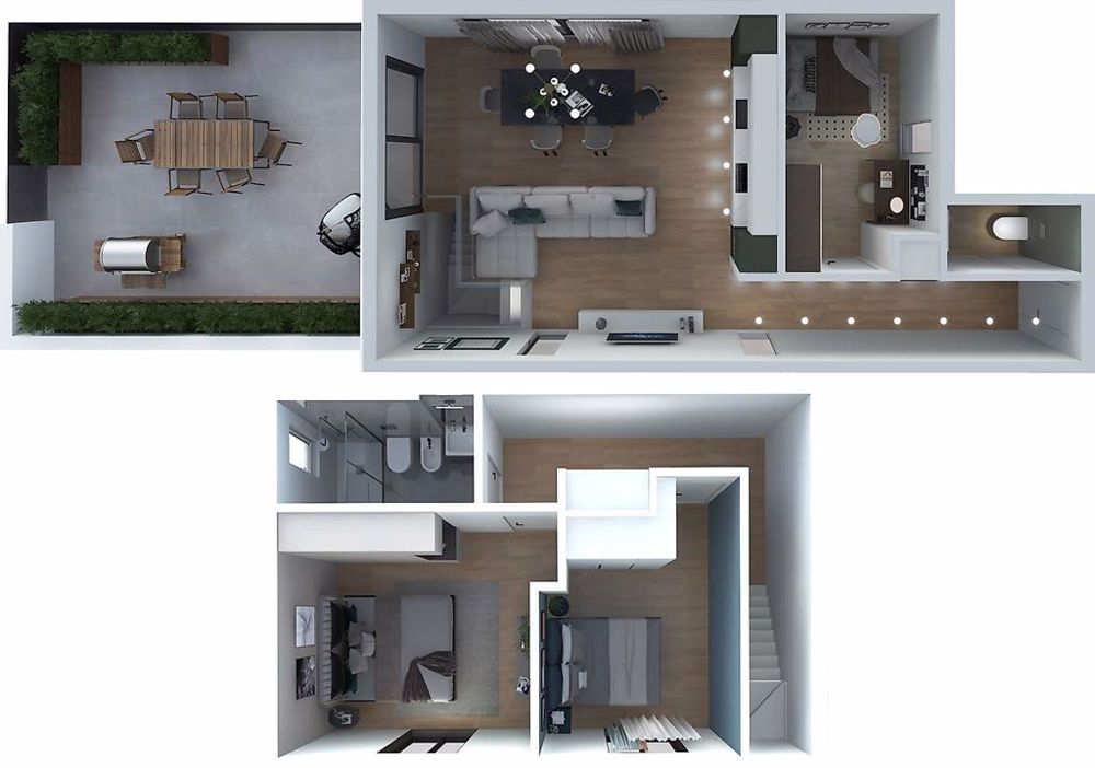 MELANO - Due appartamenti duplex gemelli di 4,5 locali - Bild 1