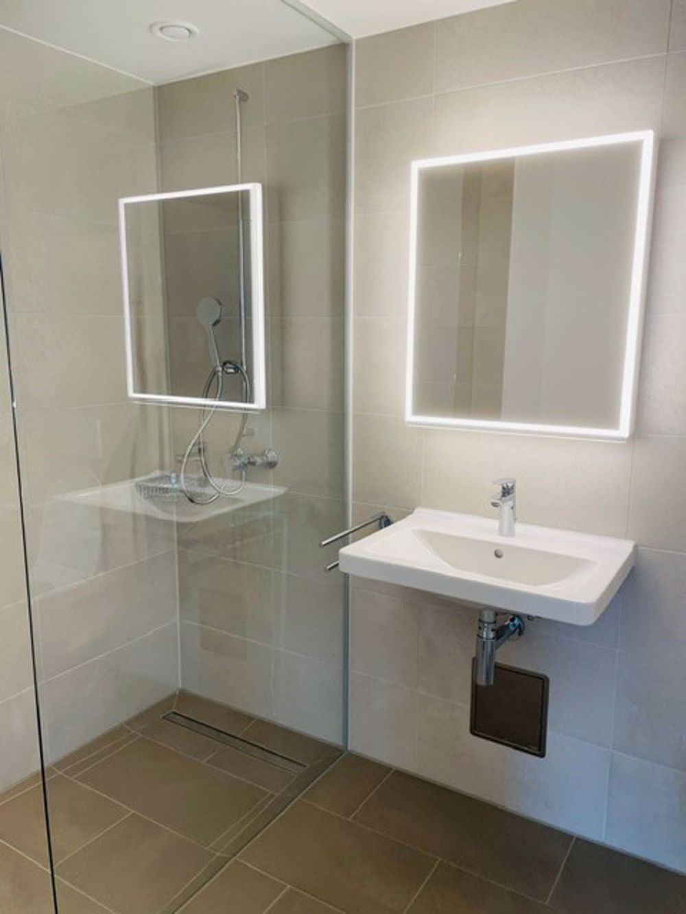 Lebensqualität am Rhein - Badezimmer Dusche
