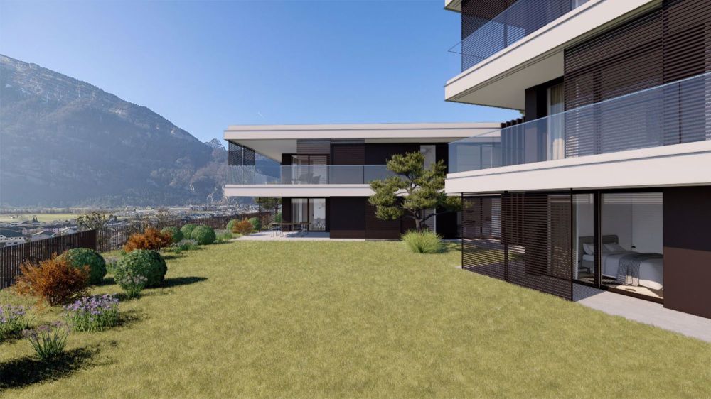 Exklusive 3.5-Zi-Gartenwohnung mit Weitblick - Bild 1