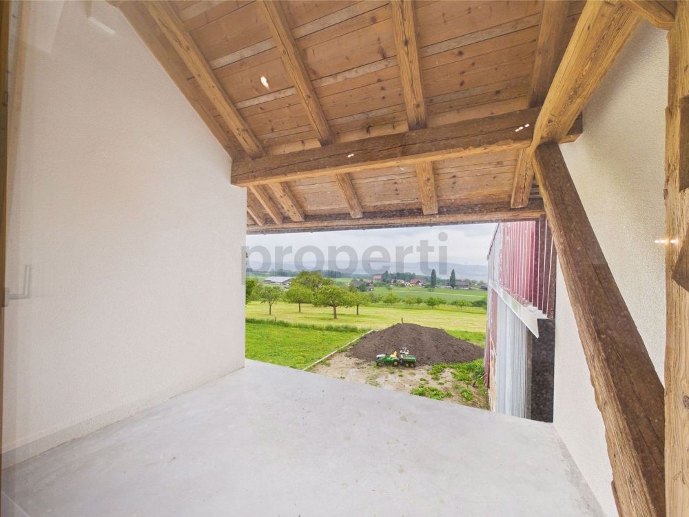 Loft de 2.5 pièces à Châtonnaye dans une ferme toute rénovée ! - Image 10