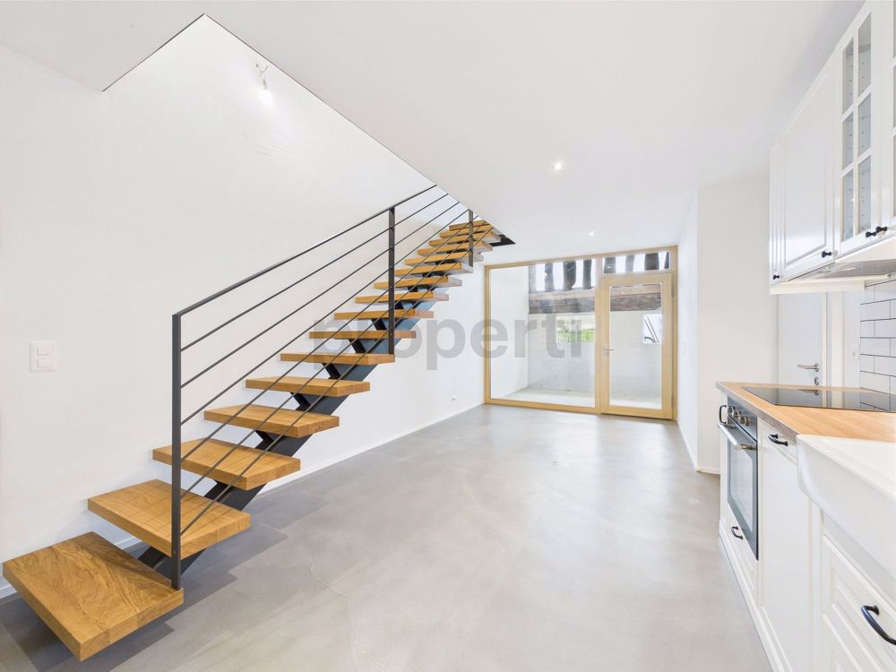 Loft de 2.5 pièces à Châtonnaye dans une ferme toute rénovée ! - Image 4