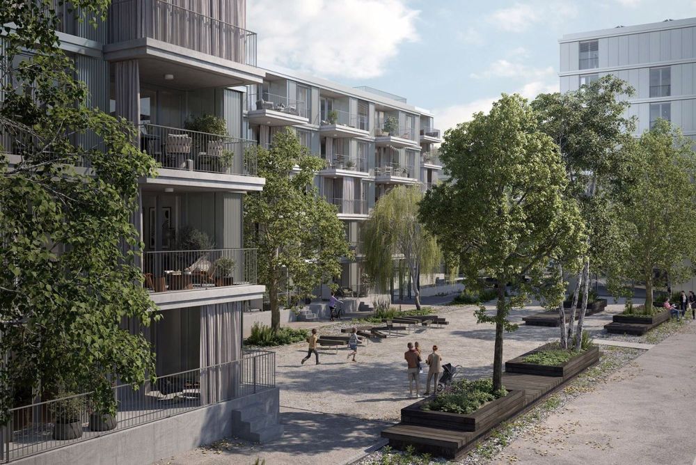 Erstvermietung: Überbauung "Q34" in Burgdorf - Bild 1