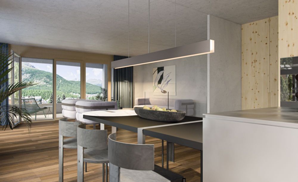 Abitaziun Suot Cruscheda Nr. 2 - Pontresina (Jahresmiete) - Bild 1