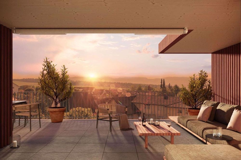 Hochwertige Neubauwohnung mit grünem Freiraum ab Frühjahr 2026 - Bild 1