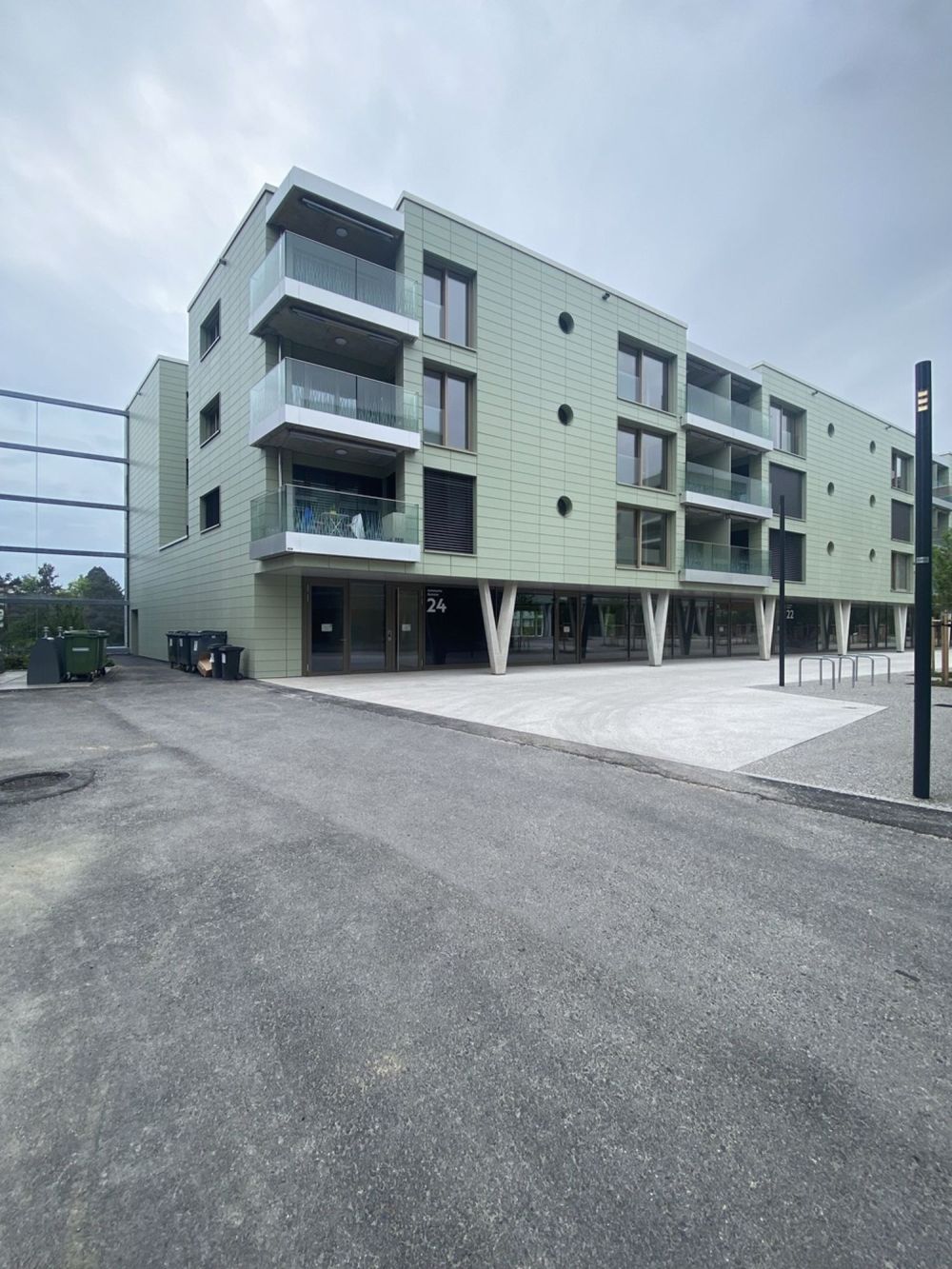 Studio neues Apartment im 2. Stock in einer neuen Konstruktion - Immeuble