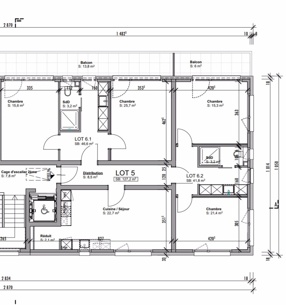 Chambres meublées dans un magnifique appartement de 5,5 pièces à Châtel-St-Denis - Bild 4