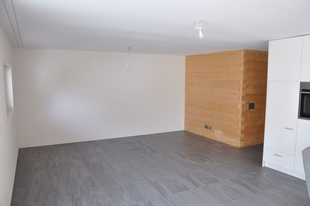 Neubauprojekt - Hauptwohnsitz im Holzsolarbau - Wohnzimmer