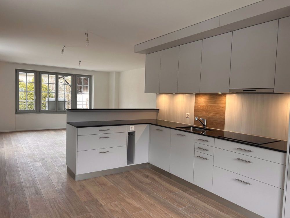 Fribourg - Bourguillon - Prächtige 3.5-Zimmer-Wohnung - Cuisine ouverte sur séjour