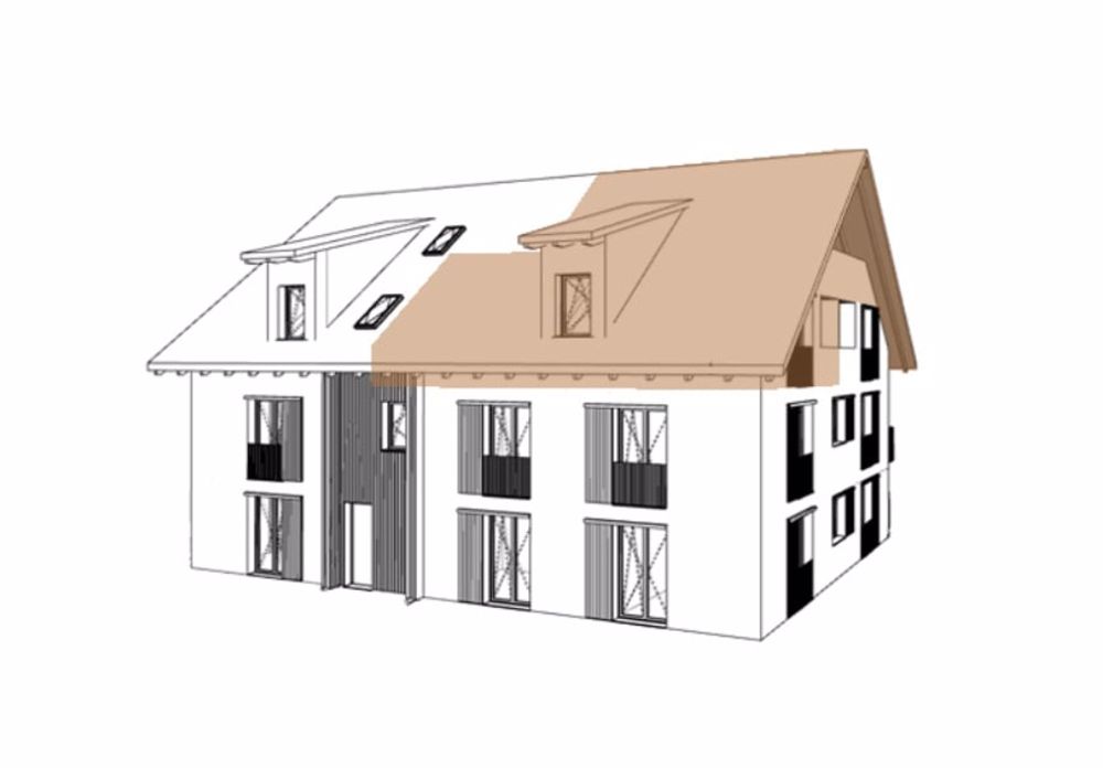North Seven - Gemütliche Maisonettwohnung - Gebäude Ansicht A201