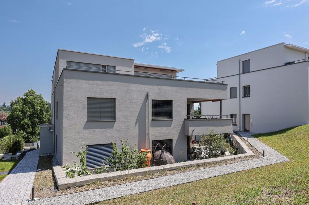 Erstbezug: grosse Attikawohnung im Eigentumsstandard mit exklusivem Ausbau - Aussen