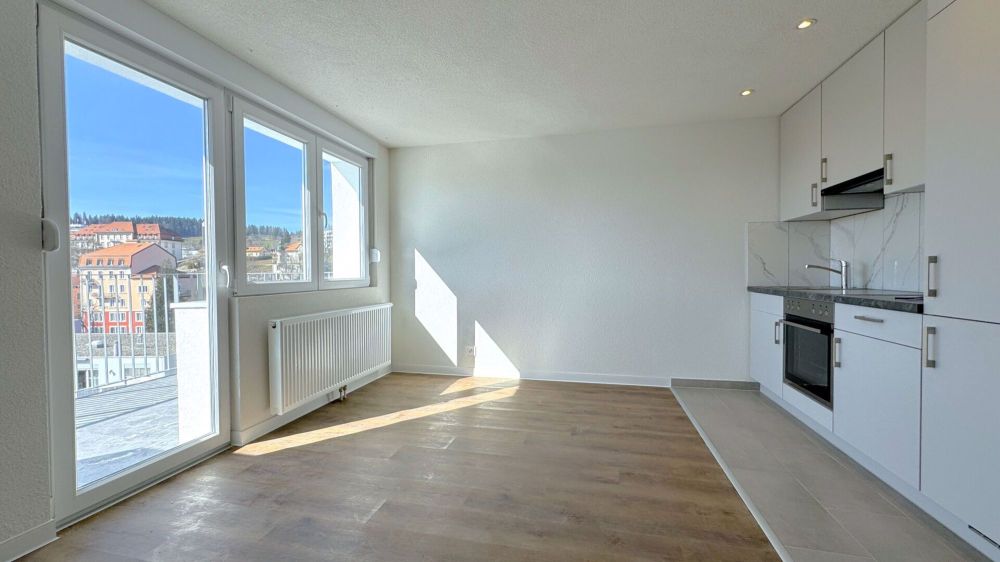1 Studio moderne à La Chaux-de-Fonds – Idéal pour étudiant & première occupation après rénovation complète - Bild 4