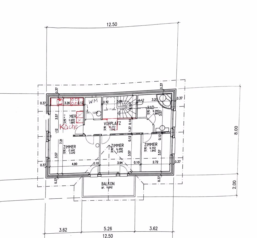 Dachwohnung in Bösingen - Bild 11