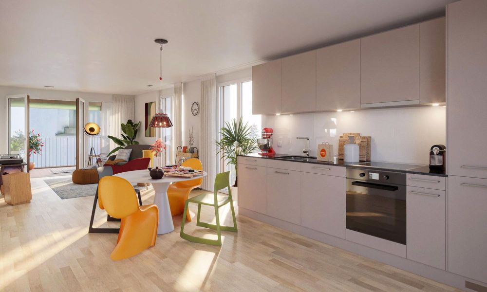 Neubauprojekt Metropol - zentral Wohnen mit Blick ins Grüne - Bild 2