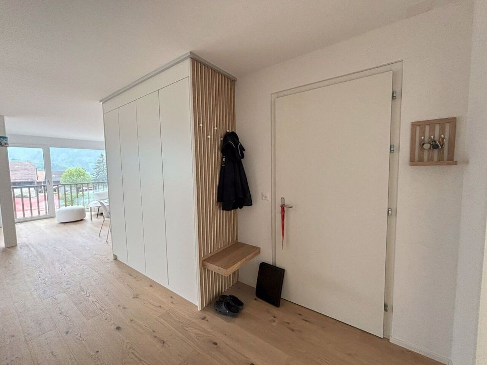 Crésuz - Neues möbliertes oder unmöbliertes Apartment mit schöner Aussicht - Bild 11