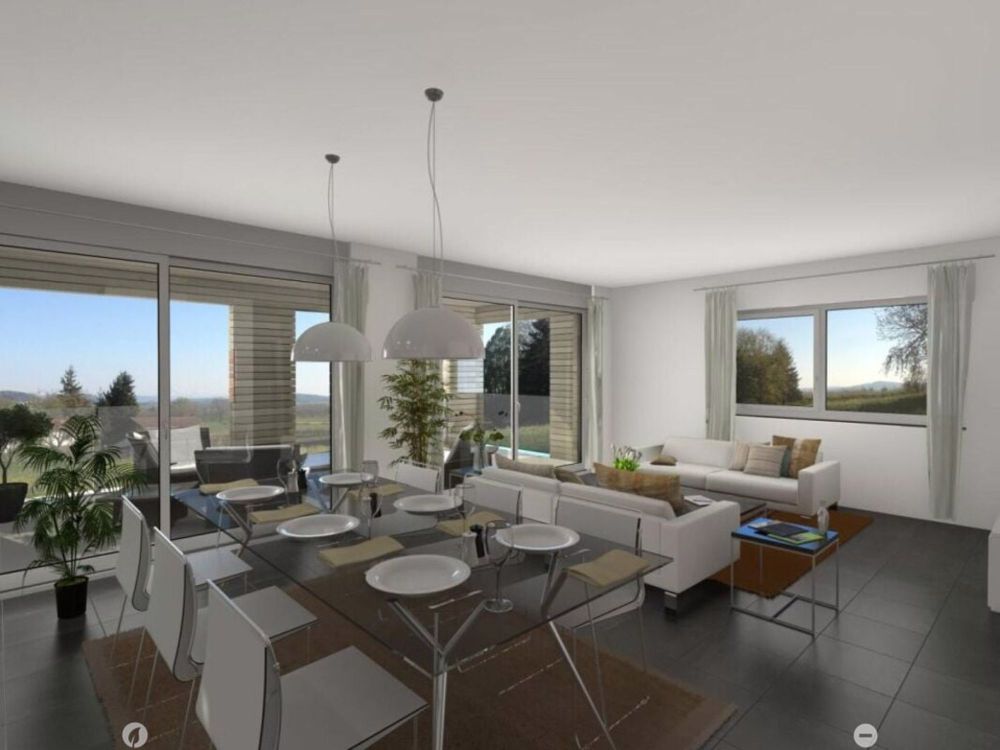 Chambres meublées dans un magnifique appartement de 5,5 pièces à Châtel-St-Denis - Bild 5
