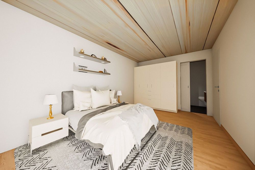 Moderne 4.5-Zimmer-Wohnung mit atemberaubendem Bergblick in Mühlethurnen - Bild 9