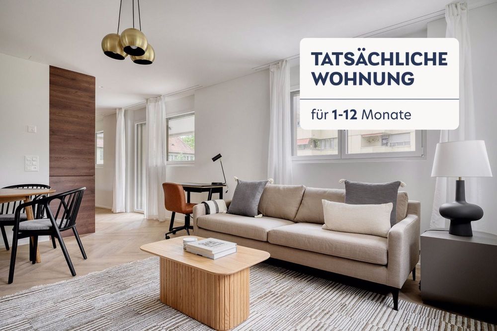 3 ½ Zimmer-Möblierte Wohnung in Zürich mieten - Bild 1