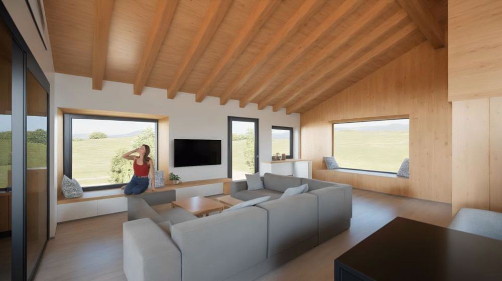 Appartement de 4 pièces 1/2 sur les hauteurs de Vollèges - Bild 5