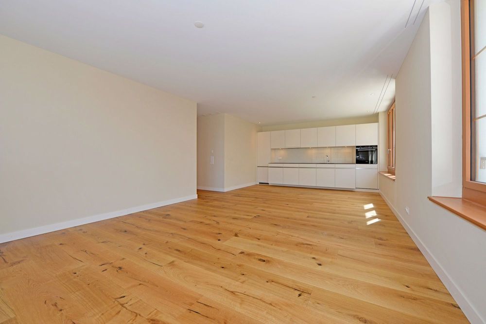 Neue 3.5-Zimmerwohnung: ländlich mit Stadtanschluss leben - Küche & Wohnen