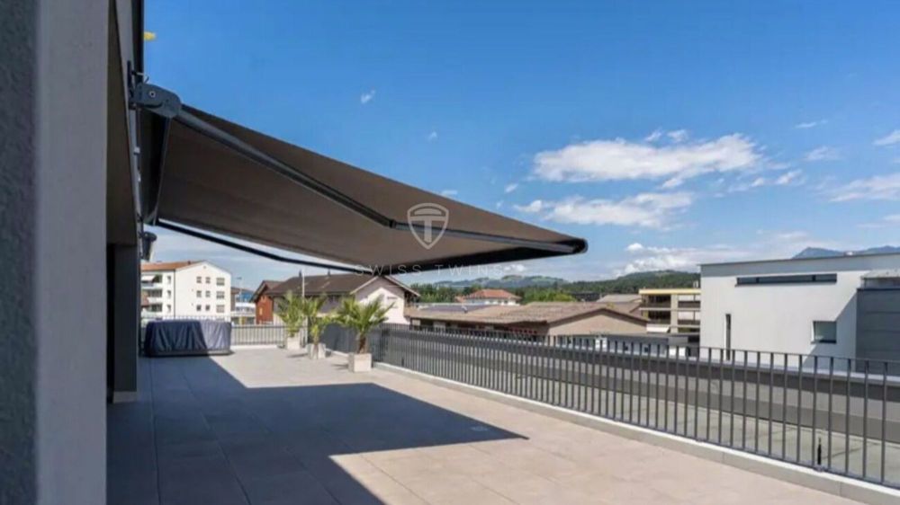 Luxuriöse 3.5-Zimmer-Terrassenwohnung mit 132m² Privat-Terrasse und traumhafter Aussicht auf Pilatus & Rigi - Bild 11