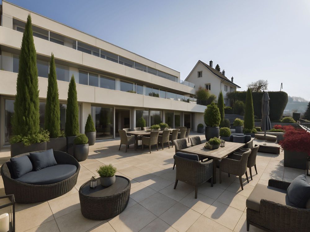 Exklusive Terrassenwohnung mit Panoramablick in Füllinsdorf - Image 1