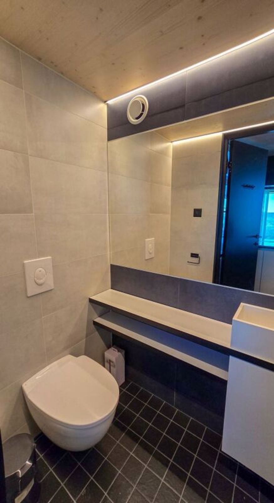 2.5 Zi-Tiny House mit unverbaubarem Weitblick - Nasszelle