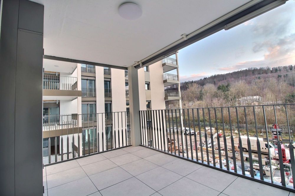 2,5 Zimmer hell in Marly! - Balcon