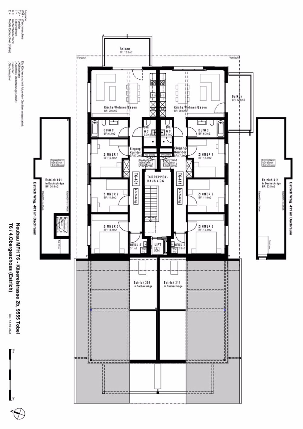 grosszügige Dachwohnung, "Zentrum Tobel" - Bild 11