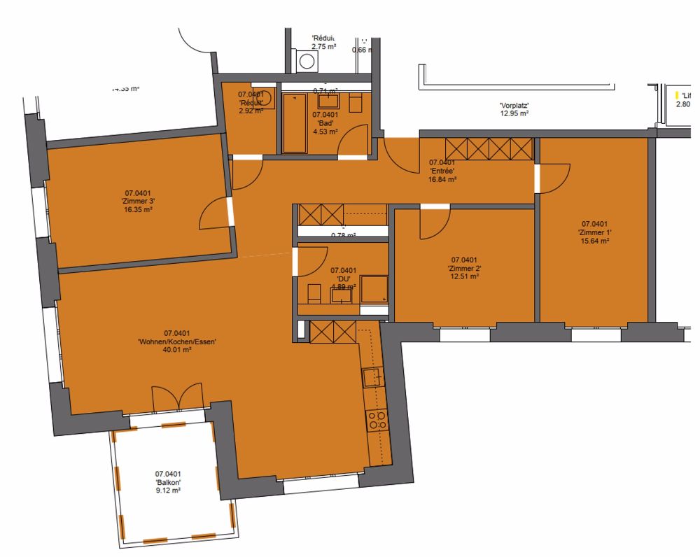 Grosszügige, helle und preiswerte 4.5 Zimmer Familienwohnung im Neubau im Zentrum von Regensdorf - Bild 2