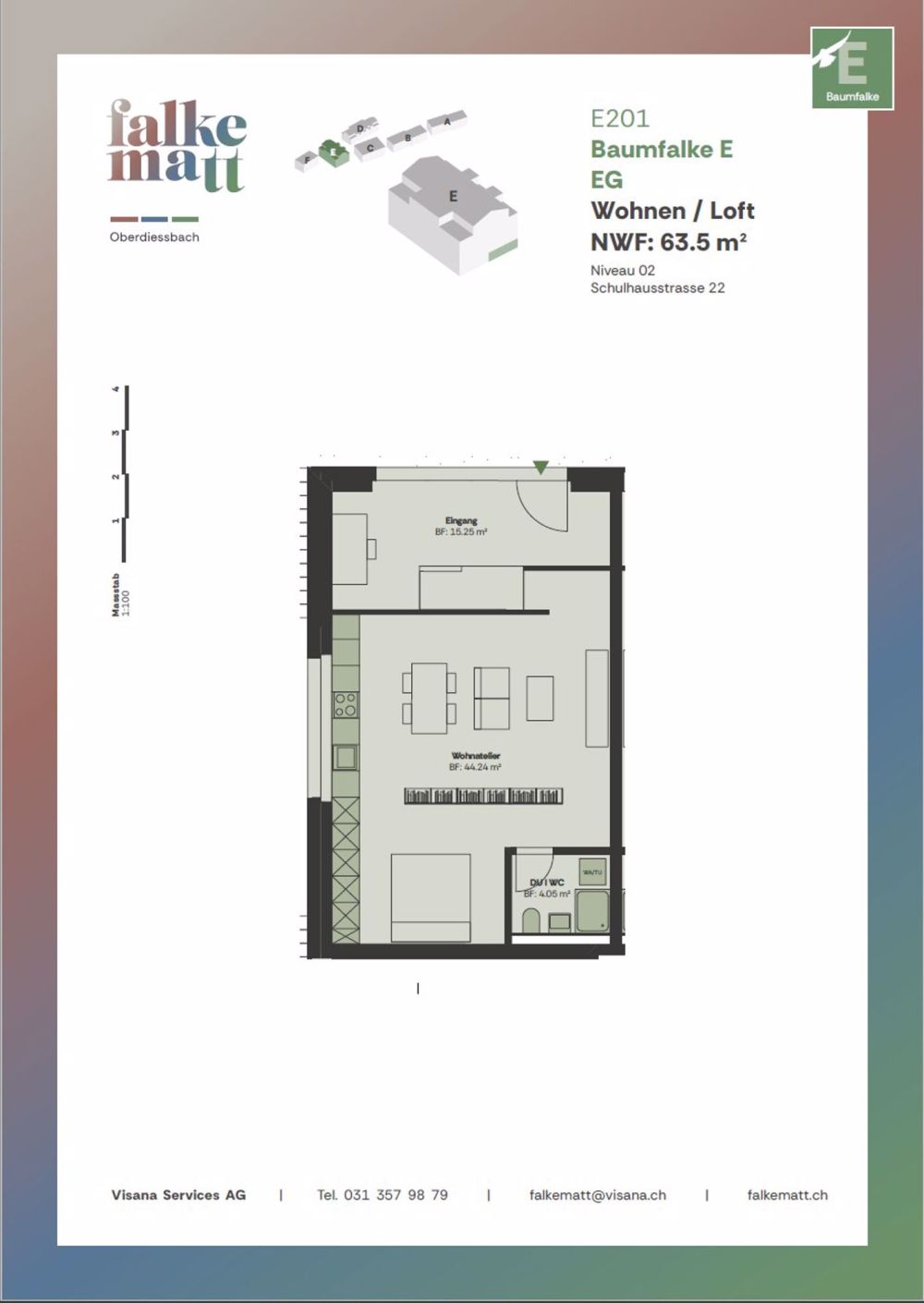 Erstvermietung: Loft-Wohnung in der Falkematt - Bild 1