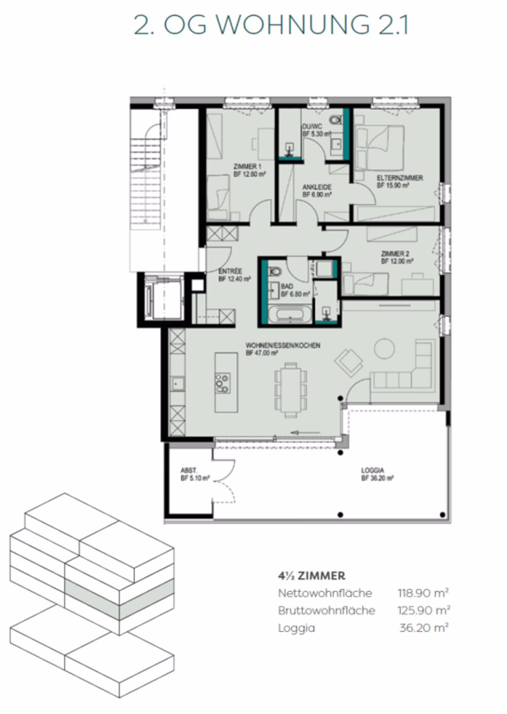 ERSTBEZUG - 4.5-Zimmer-Wohnung im Eigentumsstandard - Bild 2