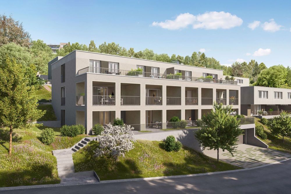 SONNHALDE - 4.5-Zimmer-Neubau-Attikawohnung - Visualisierung