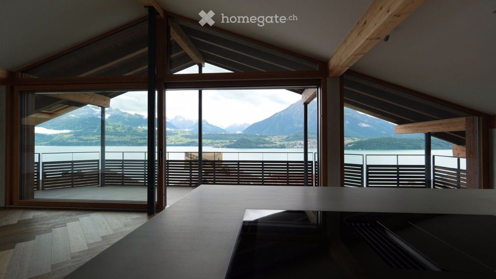 Terrassenwohnung/Dachwohnung in Gunten - Bild 1