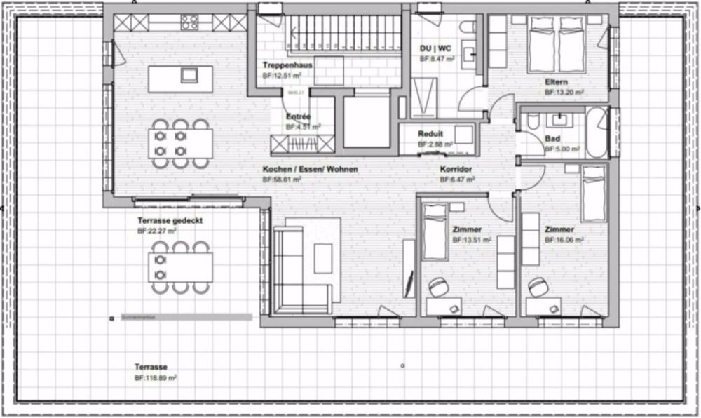 4.5 Room apartment - Bild 1