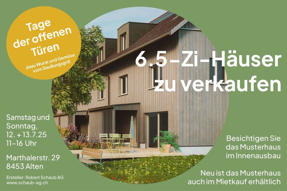 Reihenhaus Marthalerstrasse 29a in Alten - Bild 2