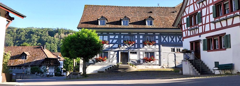 Hübsches Studio im historischen Rebstock mitten in Rüdlingen - Rebstock_aussen.png
