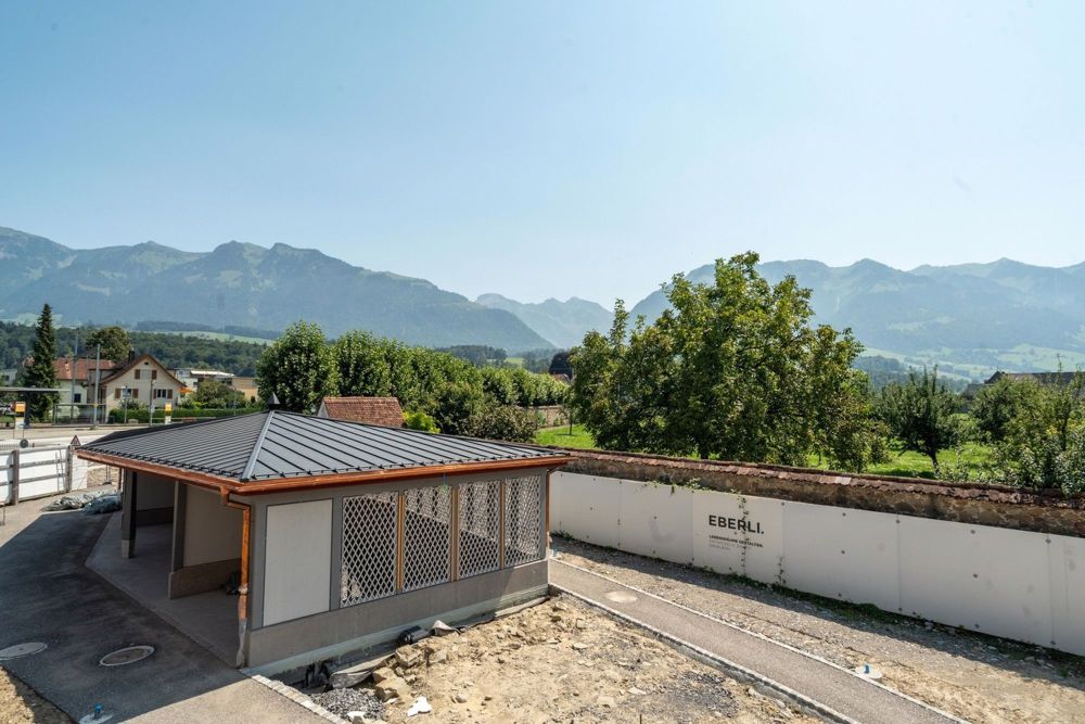 Stilvolle 2.5-Zimmer-Neubauwohnung mit Komfort und Aussicht - Aussicht