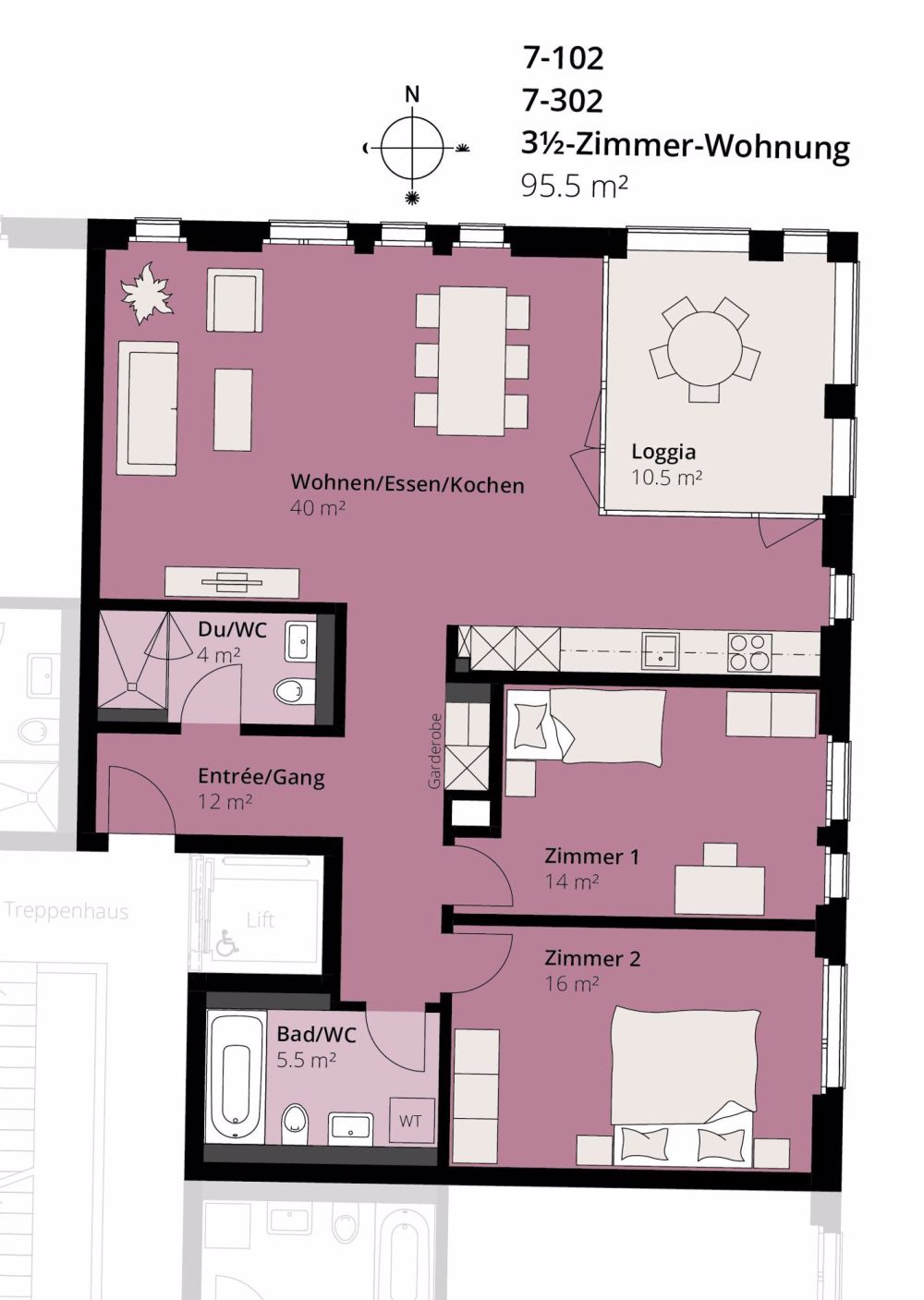 Wunderschöne Neubauwohnung im Zentrum! - Bild 7