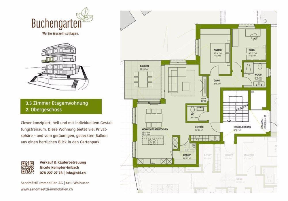 3,5 & 5,5 Zimmer Eigentumswohnungen in 6110 Wolhusen zu verkaufen - Bild 11