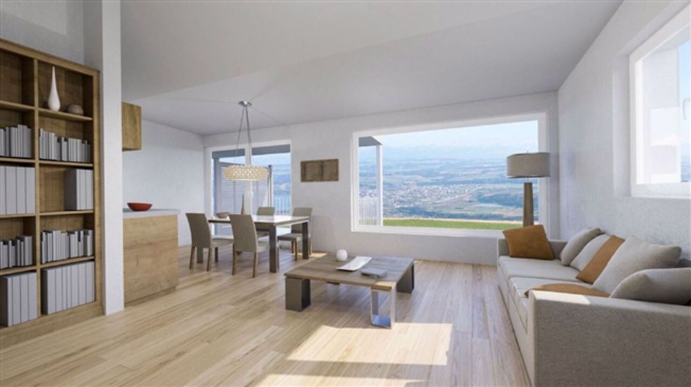 Neue 2.5 Zimmerwohnung - 1. OG Herrlicher Blick auf die Alpen - Bild 3